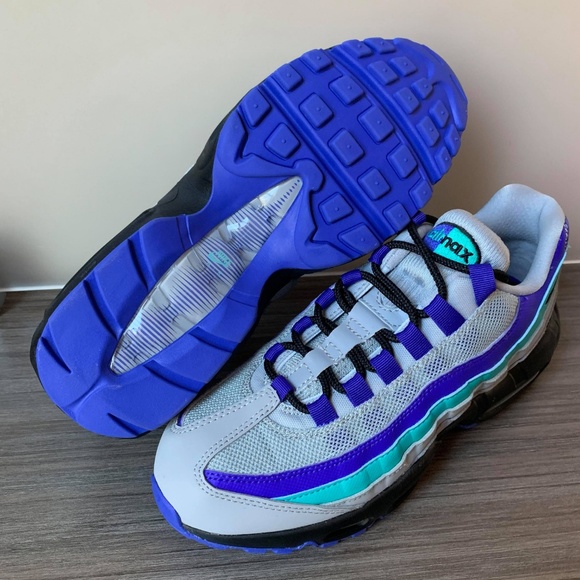 Nike AIR MAX 95 OG AQUA SHOES WOMEN'S - Picture 4 of 8